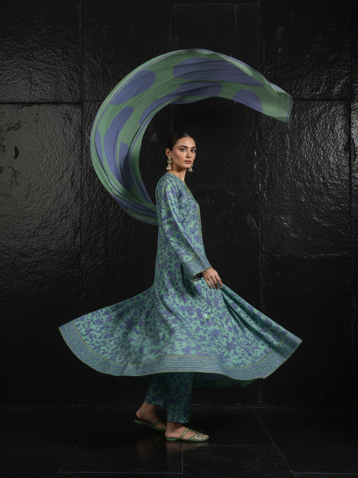 Ego Winter Viscose Collection - 3-Piece Digital Printed Unstitched Suits
