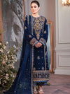 Asim Jofa | Ayeza Edit Luxury Velvet Spangle Work Winter Collection Suit