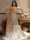 NAMEERA | Regal Embroidered Organza Wedding Wear Ensemble