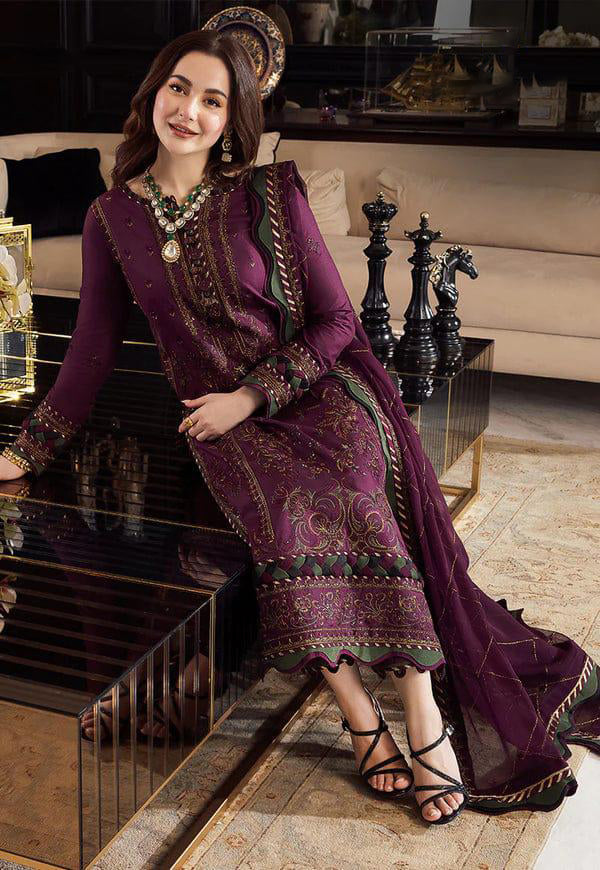 Asim Jofa – Luxury Unstitched 3PC Chiffon Masterpiece
