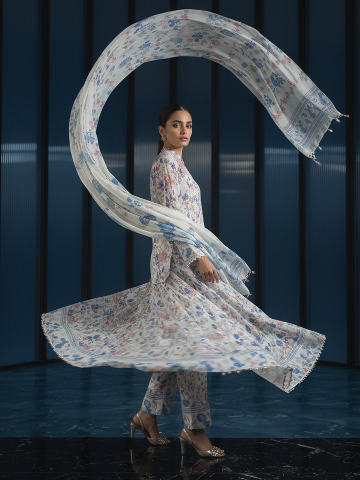 Ego Winter Viscose Collection - 3-Piece Digital Printed Unstitched Suits