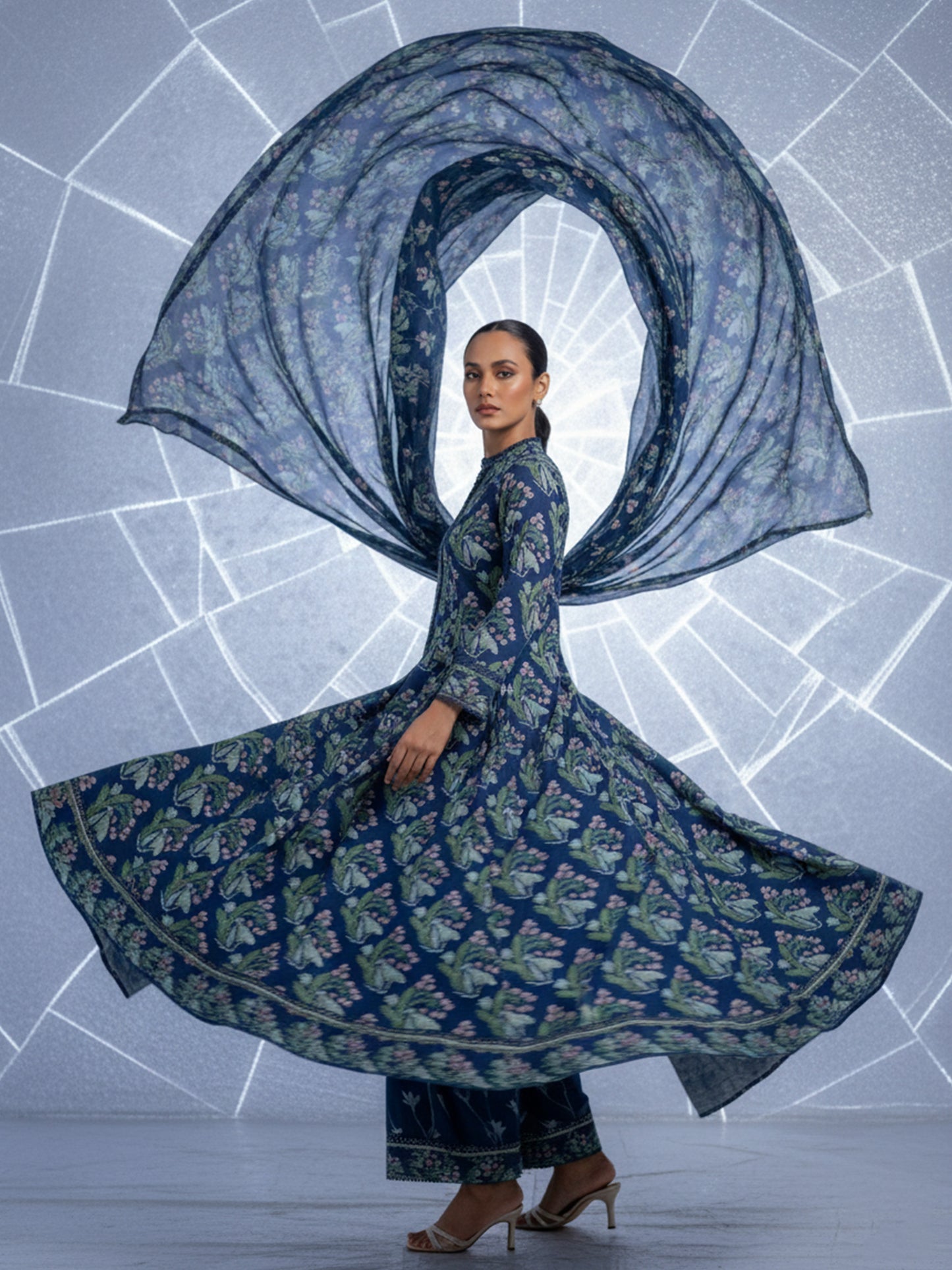 Ego Winter Viscose Collection - 3-Piece Digital Printed Unstitched Suits