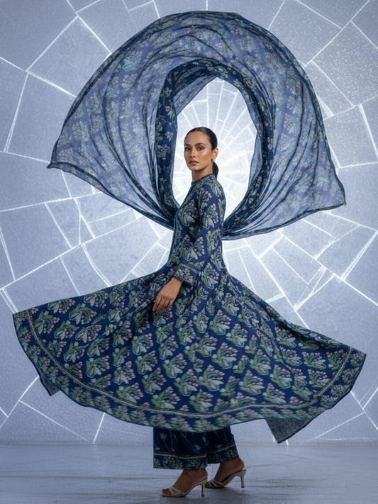 Ego Winter Viscose Collection - 3-Piece Digital Printed Unstitched Suits