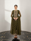 Asim Jofa Inspired Chiffon Embroidered Suit - Festive Formal Dress