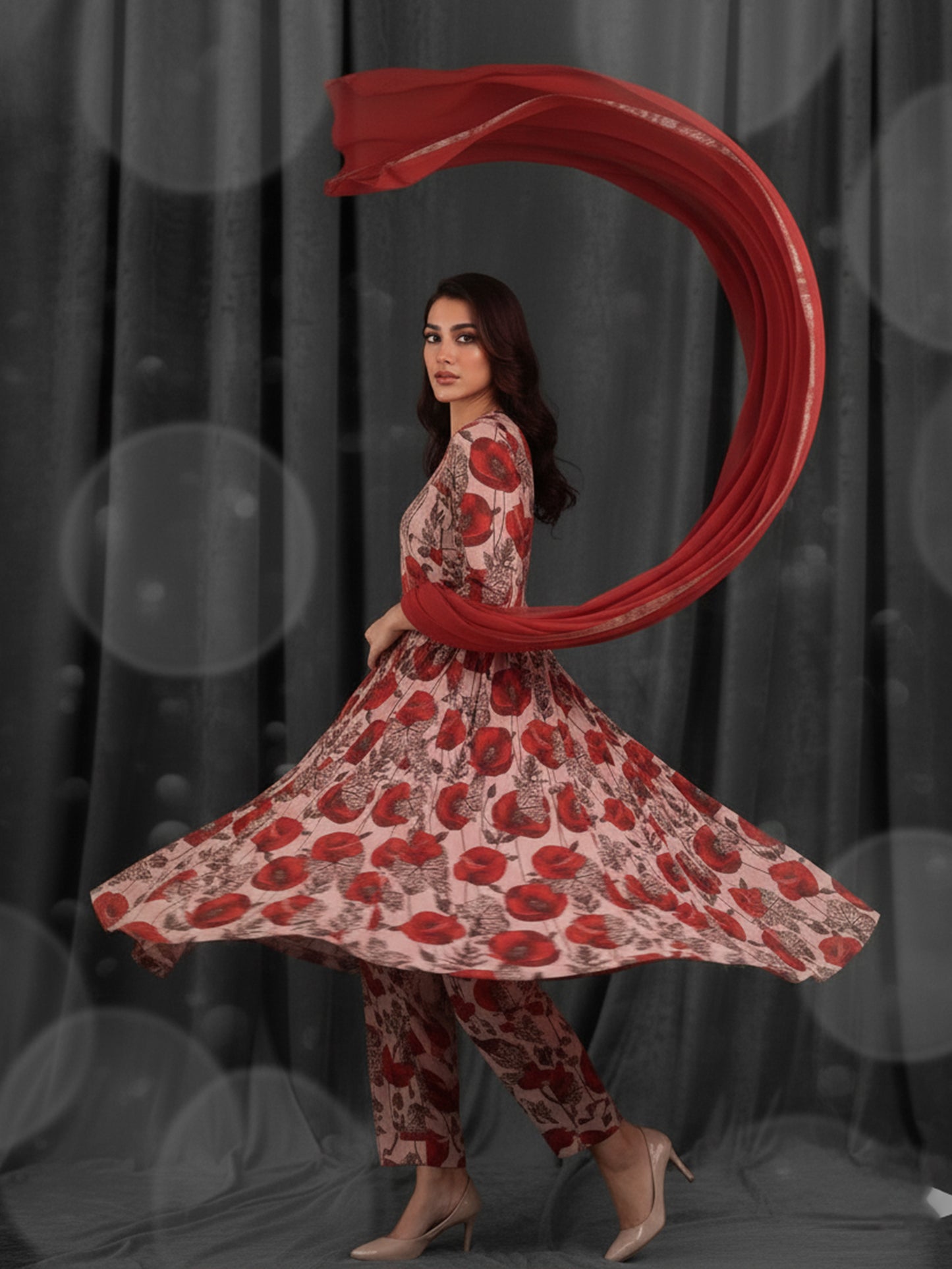 Ego Winter Viscose Collection - 3-Piece Digital Printed Unstitched Suits