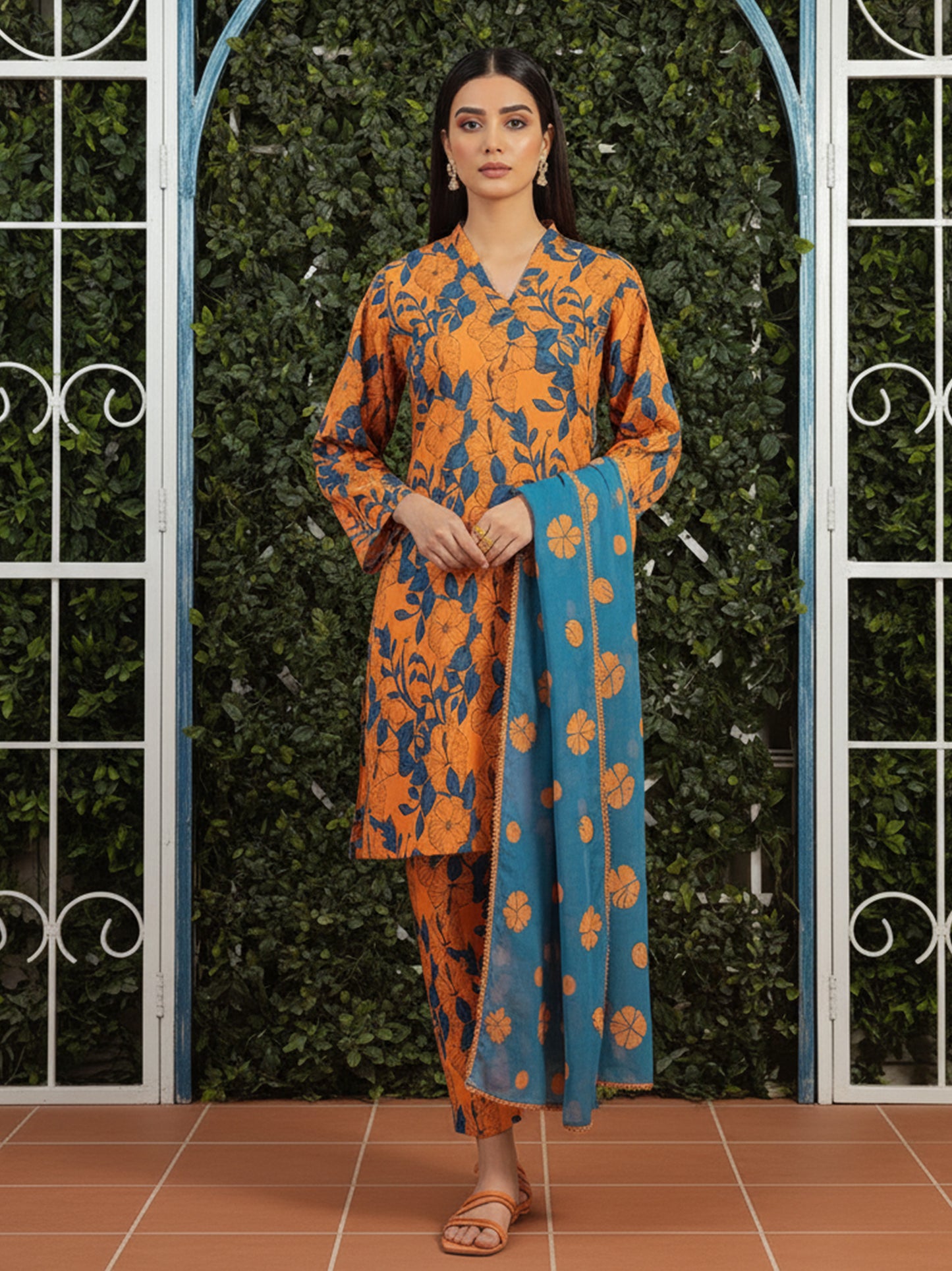 Ego Winter Viscose Collection - 3-Piece Digital Printed Unstitched Suits