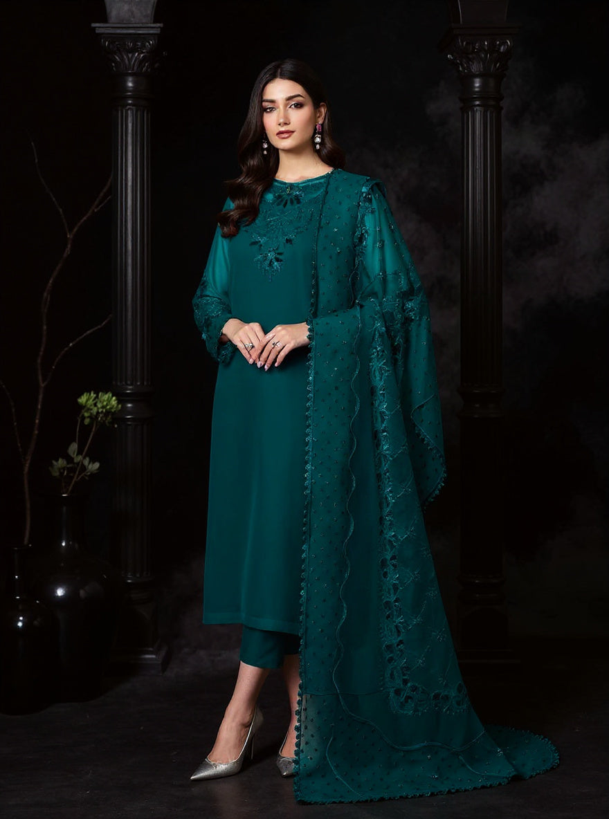 Baroque – Timeless Luxury Chiffon Embroidered 3PC